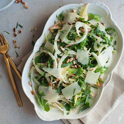 Fennel, Apple + Arugula Salad