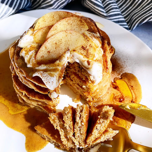 Healthy Apple Pancakes