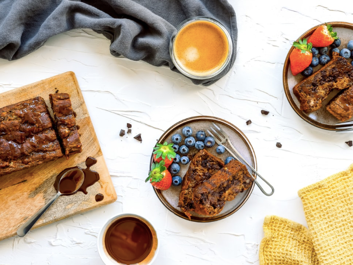 Chocolate Pumpkin Bread {Vegan + Gf}