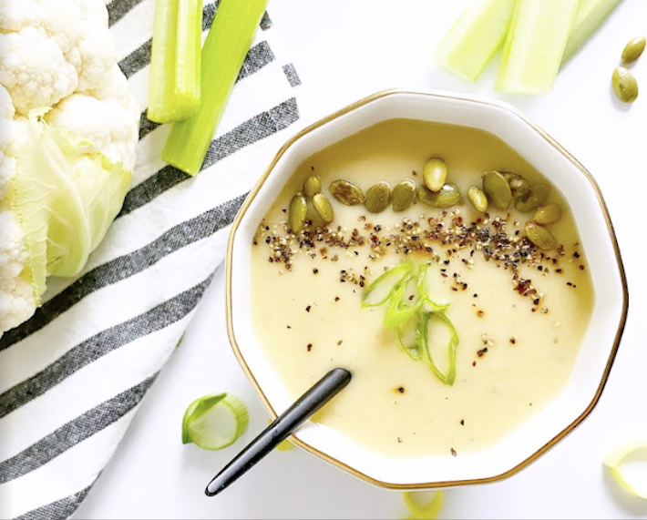 Cauliflower & Leek Soup