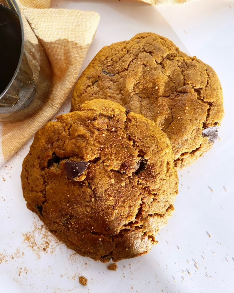 Pumpkin Bread Cookies {Vegan + Gluten Free}