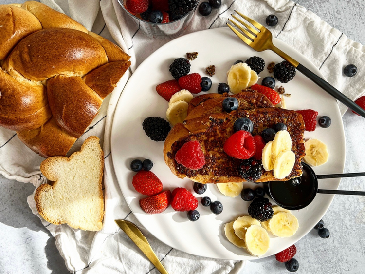 Holiday French Toast {Vegan}