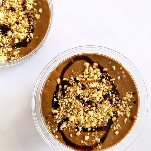 Chocolate Peanut Protein Smoothie