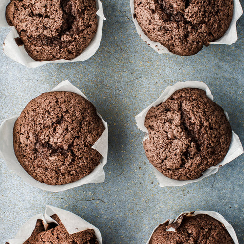 Chocolate Bananna Blender Muffins {Vegan + Gf}