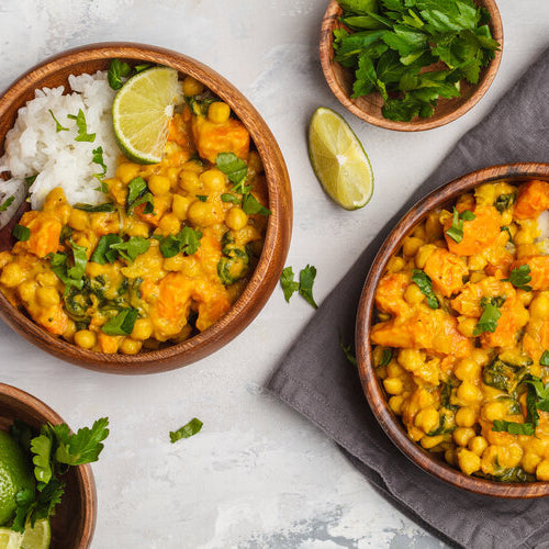 Chickpea And Cauliflower Coconut Curry