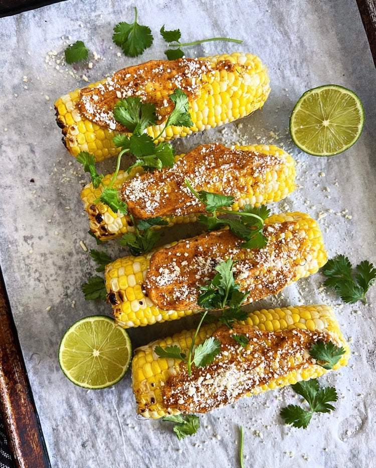 Grilled Mexican Corn