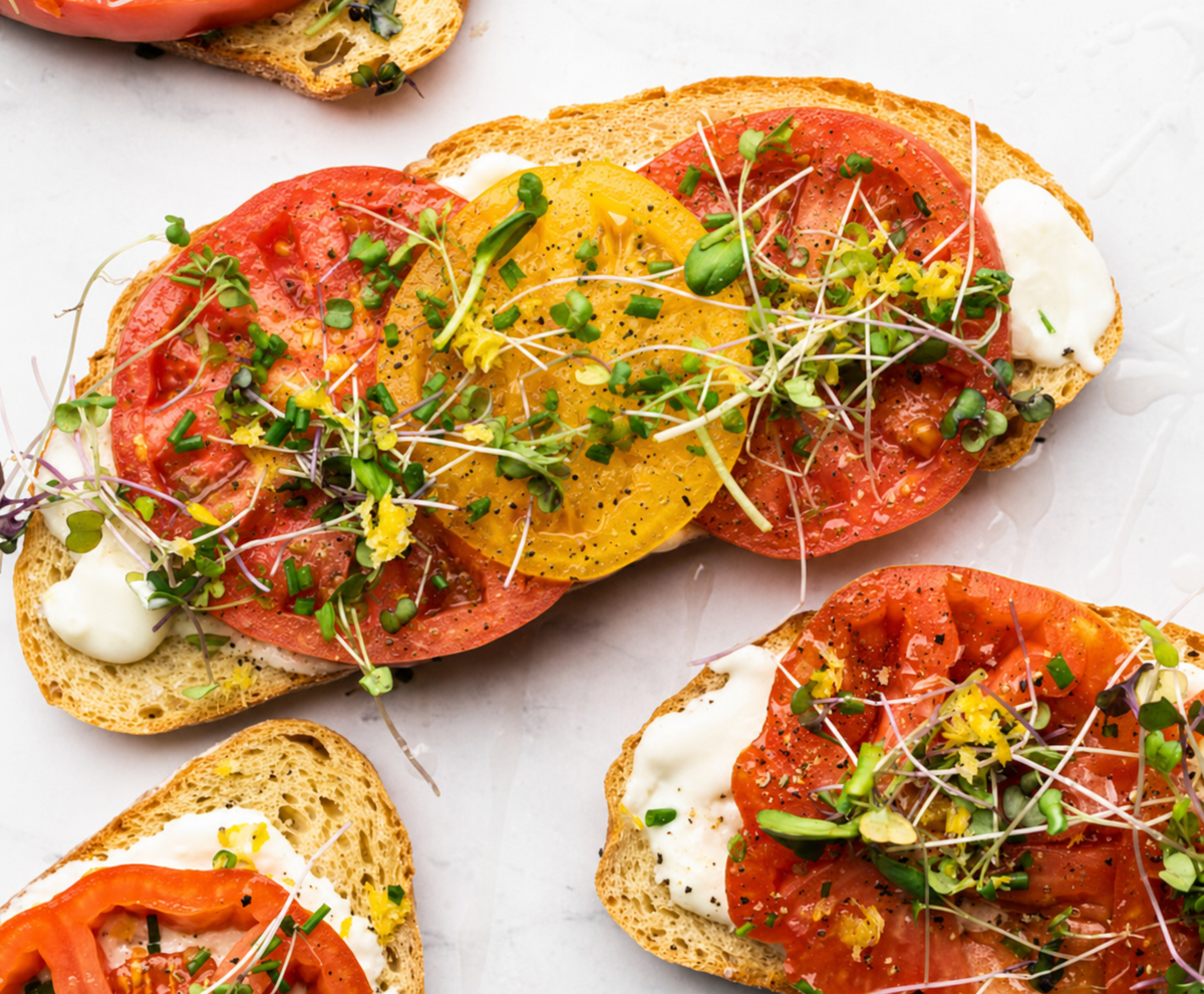 Heirloom Tomato Toast