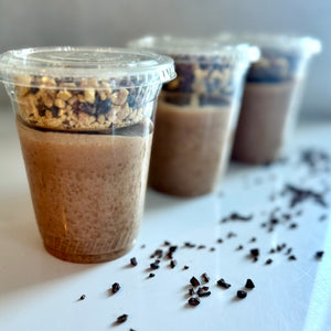 New Breakfast Add-On: Cacao Chia Protein Bowls