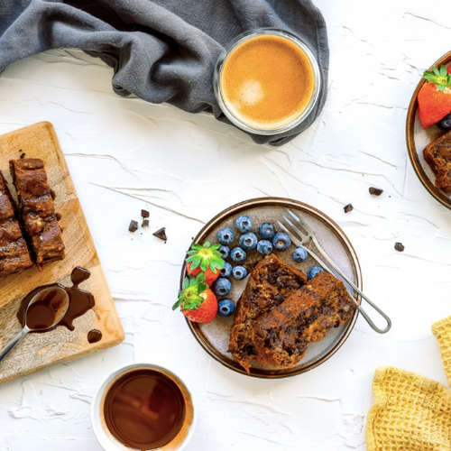 Chocolate Pumpkin Bread {Vegan + Gf}