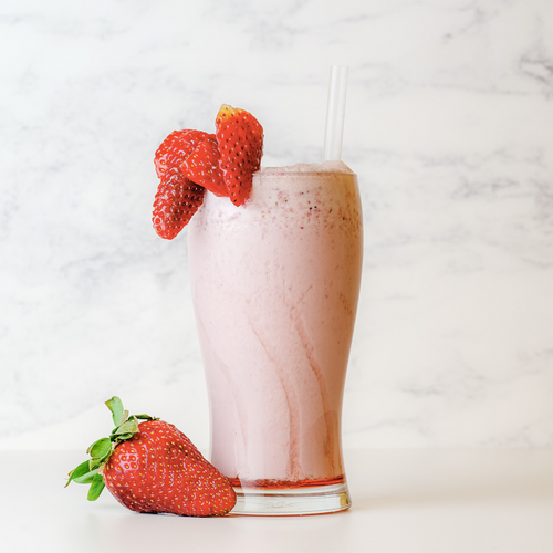 Strawberry Hemp Milk