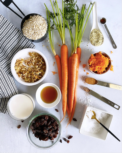 Carrot Cake Overnight Oats