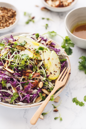 Autumn Apple Coleslaw