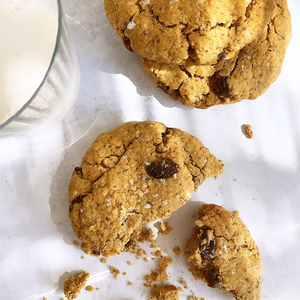 Oatmeal Raisin Cookies {Vegan + Gluten Free}