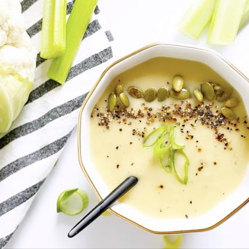 Cauliflower & Leek Soup