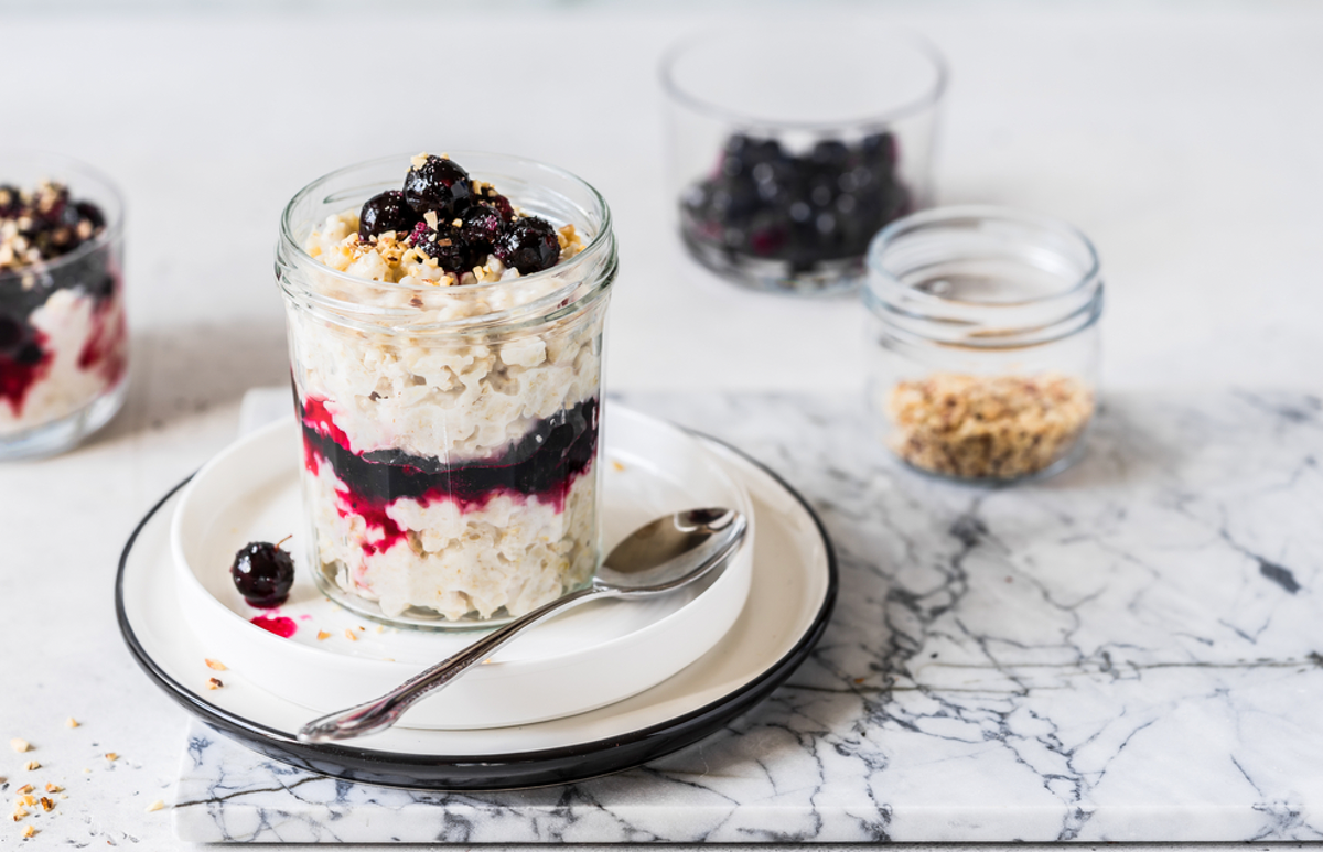 Healthy Overnight Oats 4 Ways