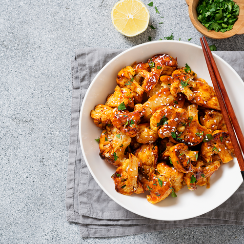 Spicy Buffalo Cauliflower Wings