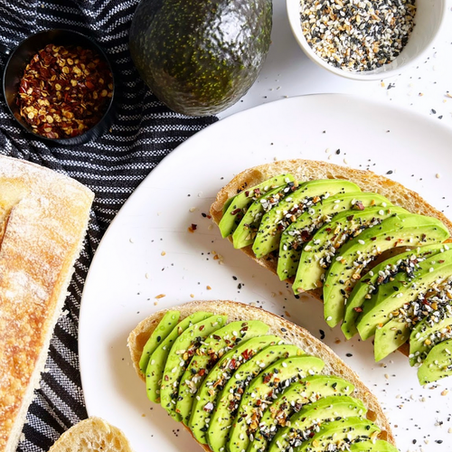 Everything (But The Bagel} Avocado Toast