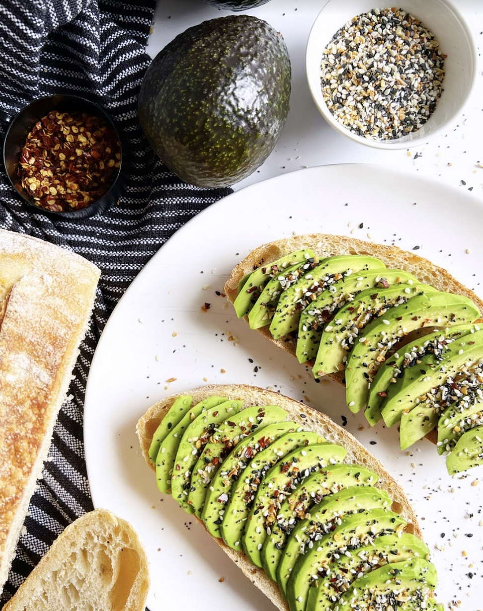 Everything (But The Bagel} Avocado Toast
