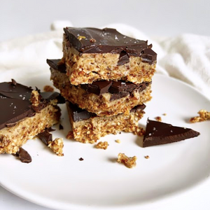 Chocolate Tahini Bliss Bars