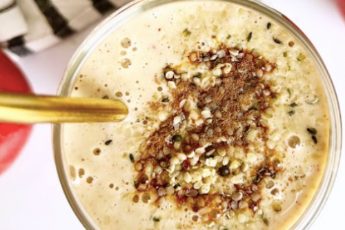 Apple Pie Protein Smoothie