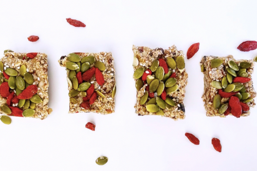 Seedy Tahini Squares