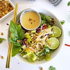 Thai Noodle Salad With Perfect Peanut Sauce