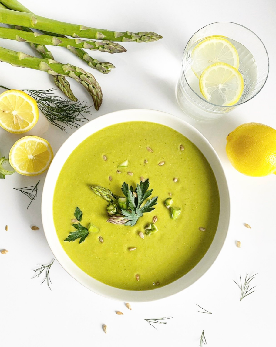 Spring Time Asparagus Soup