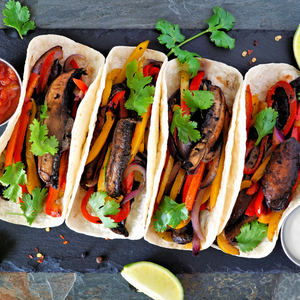 Sheet Pan Veggie Fajitas