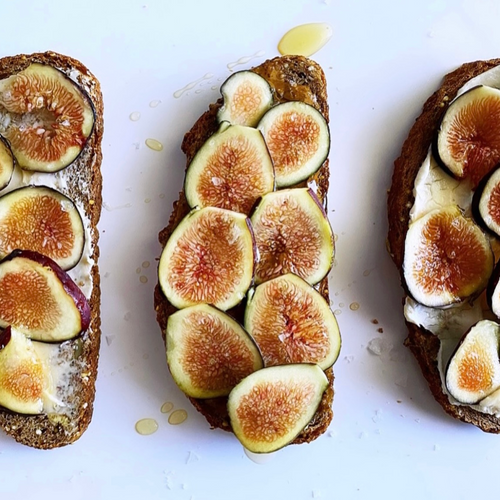 Simple Pleasures:  Fig Toast With Ricotta & Honey