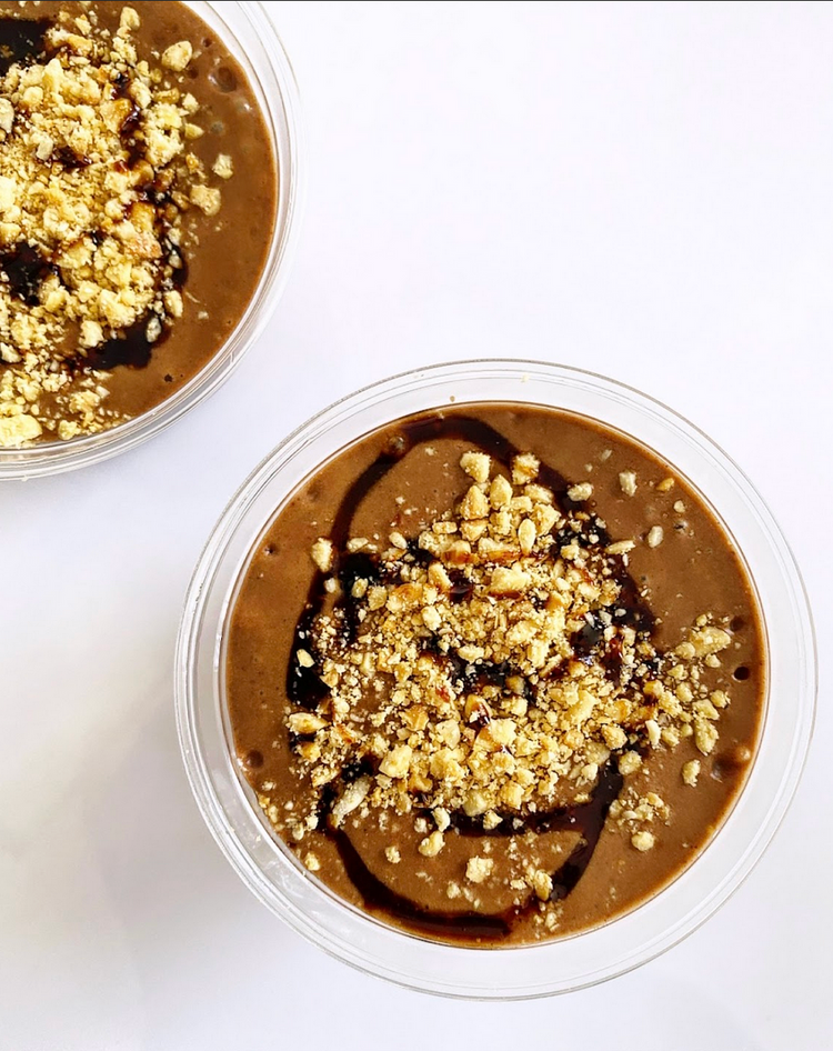 Chocolate Peanut Protein Smoothie