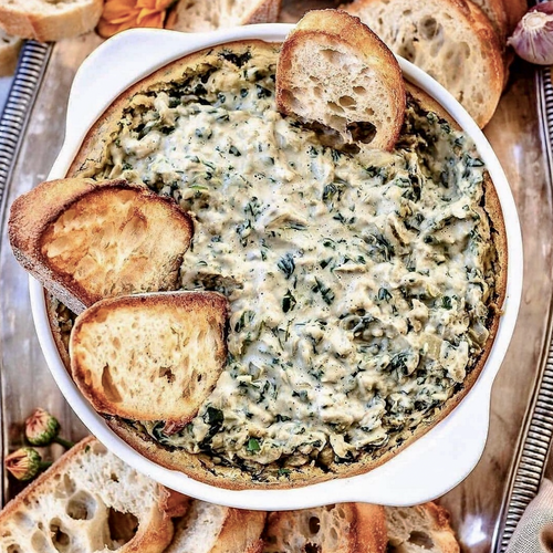 Warm Spinach Artichoke Dip