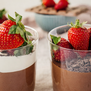 Naturally Sweetened Vegan Chocolate Mousse