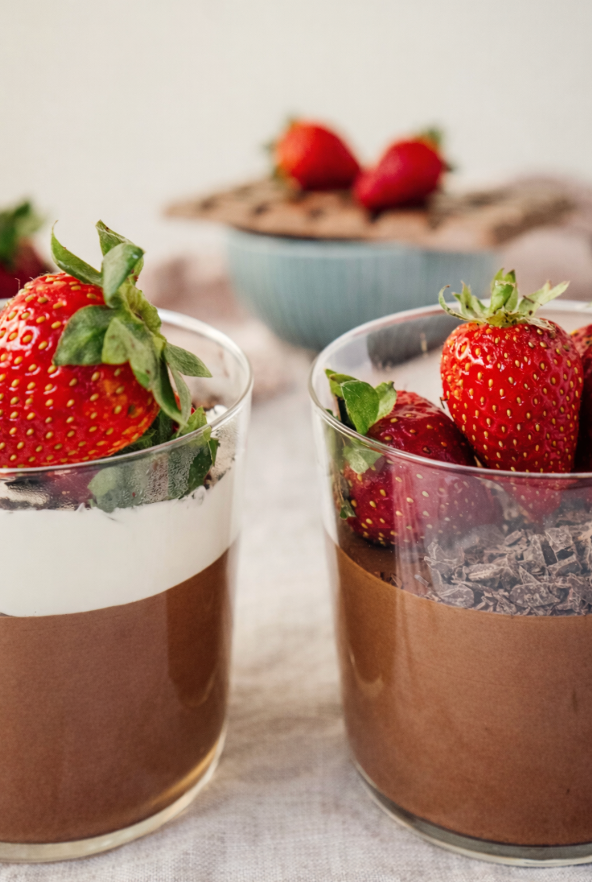 Naturally Sweetened Vegan Chocolate Mousse