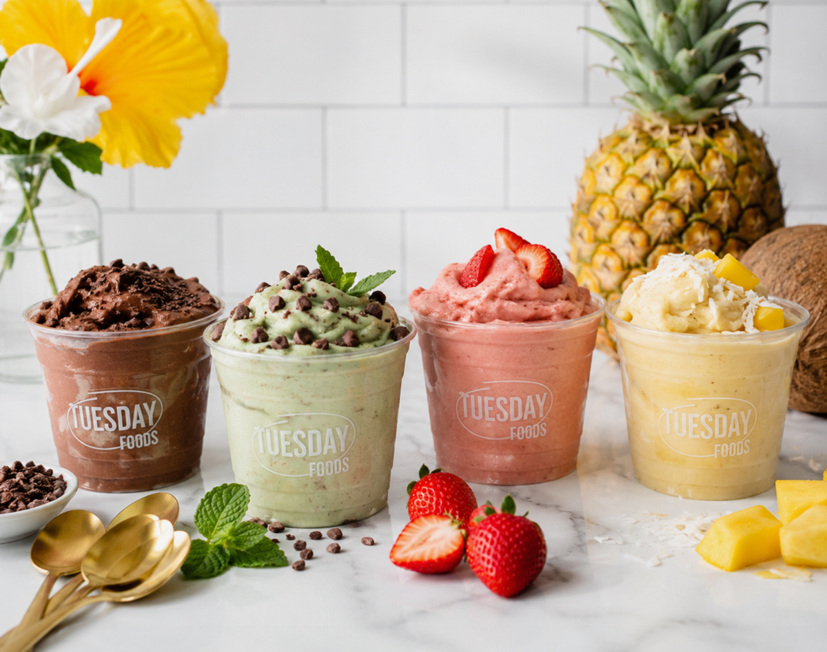 "Nice Cream" In 4 Flavors
