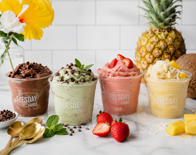 "Nice Cream" In 4 Flavors
