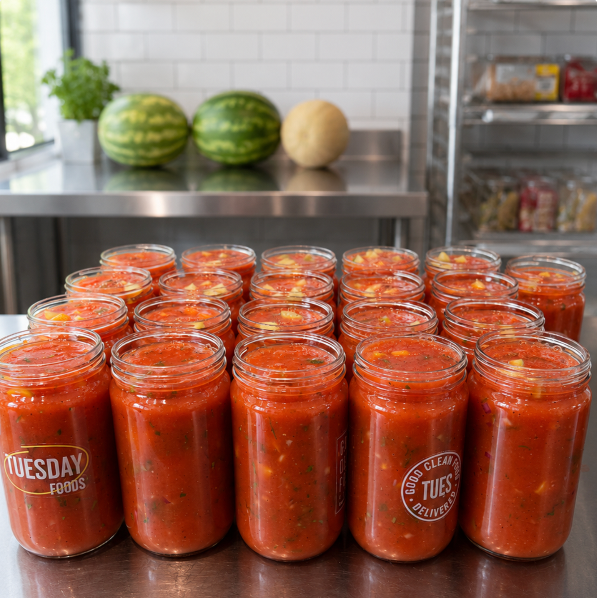 Summer Watermelon Gazpacho