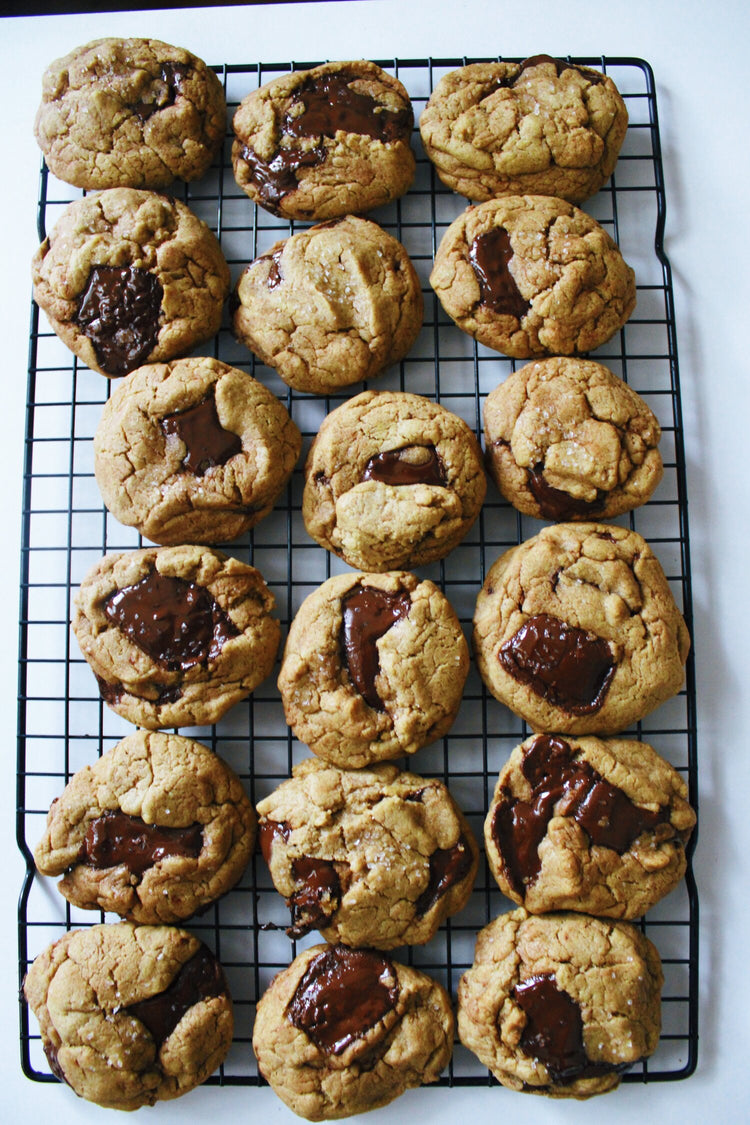 Pumpkin Chocolate Chunk Cookies {Gf + Vegan}