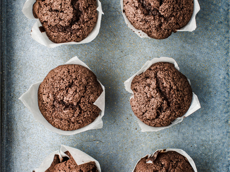 Chocolate Bananna Blender Muffins {Vegan + Gf}