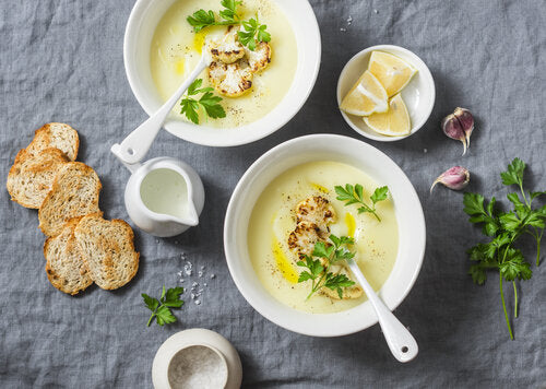 Killer Cauliflower Leek Soup