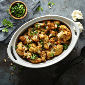 Roasted Cauliflower With Chimichurri Sauce