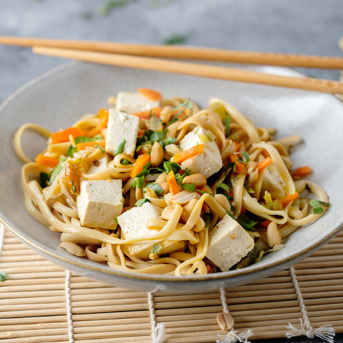 Baked Ginger Sesame Tofu