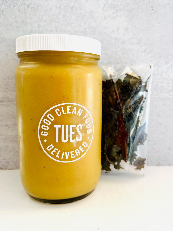 NEW!! Roasted Parsnip + Celery Soup