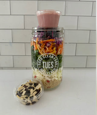 Superfood Slaw Salad with Pomegranate Vinaigrette