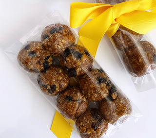 Oatmeal Raisin Cookie Dough Bites