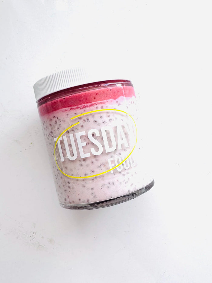 Strawberry Parfait Chia Pudding
